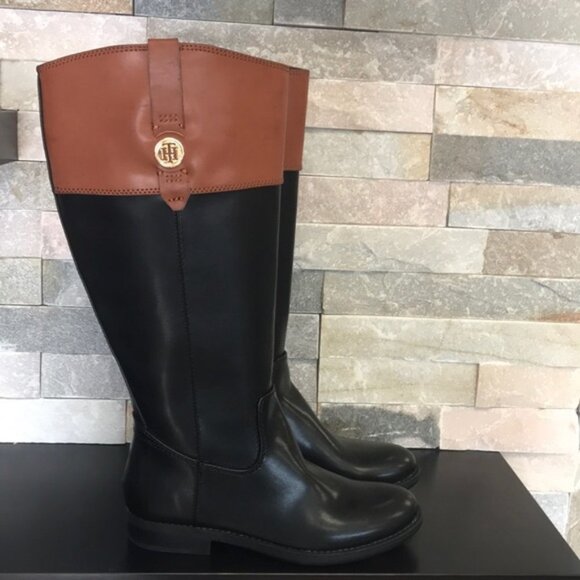 Tommy Hilfiger - Shano-Wide Calf Women's Boots - Picture 3 of 9